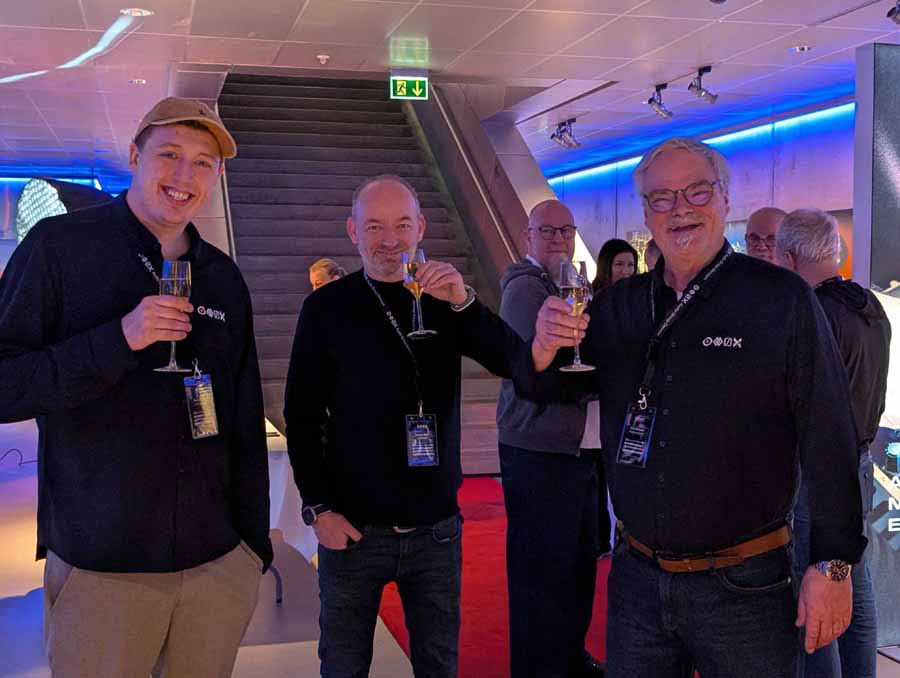 B&oslash;rresen M8 Gold Signature Loudspeaker And Aavik M-880 Mono Amplifier Launch Event with audio group denmark