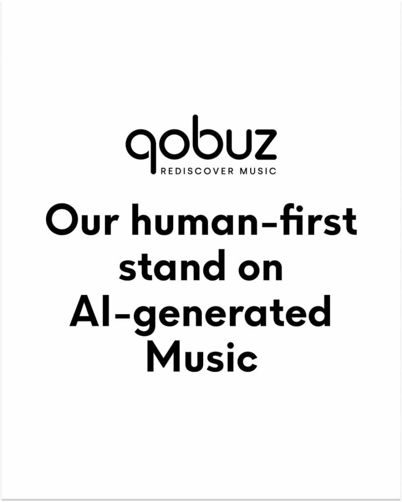 Qobuz AI Charter And AI Detection System