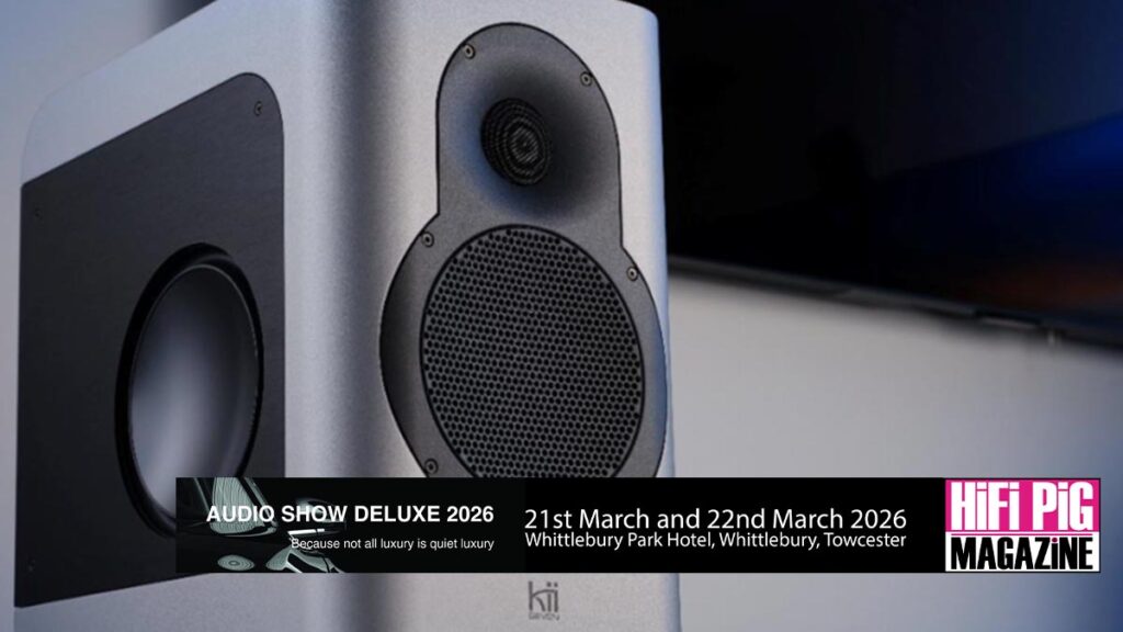 Kii Audio Kii SEVEN Active Loudspeaker System At Audio Show Deluxe 2026 hifi news